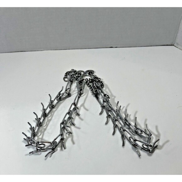 Two 16" Dog Canine Prong Pinch Dog Training Collar - Picture 2 of 3